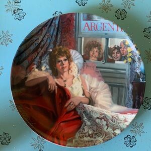 Vintage 1986 Annie and Miss Hannigan collectors Plate